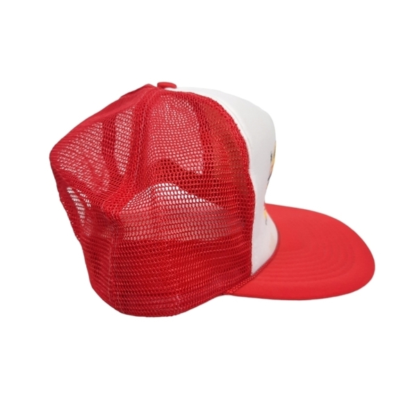 Vintage 80s Puerto Rico Snap Back Foam Trucker Hat Baseball Cap - Picture 2 of 10